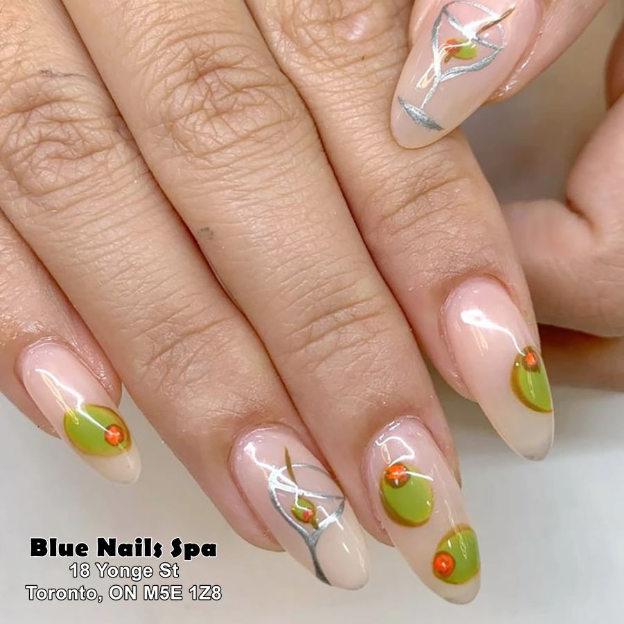 Summer Nails | Blue Nails Spa